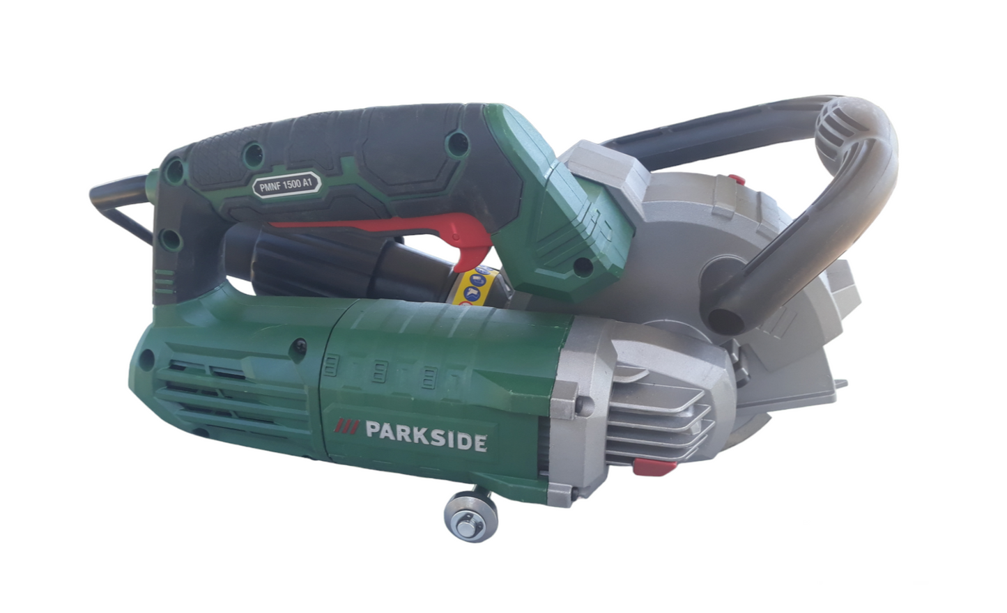 Parkside Rozadora de pared para instalar tubo 1350w, dos discos