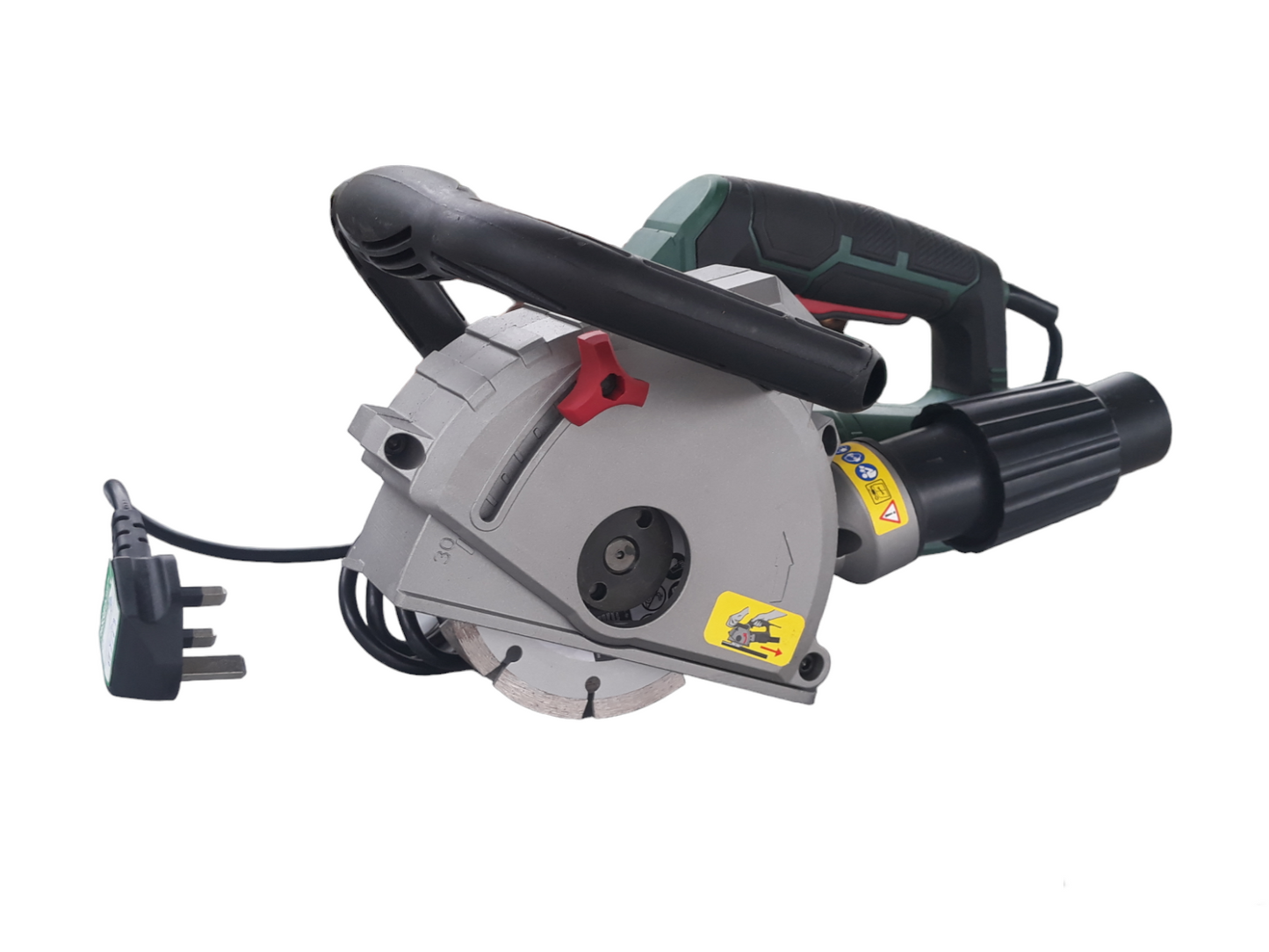 Parkside Rozadora de pared para instalar tubo 1350w, dos discos